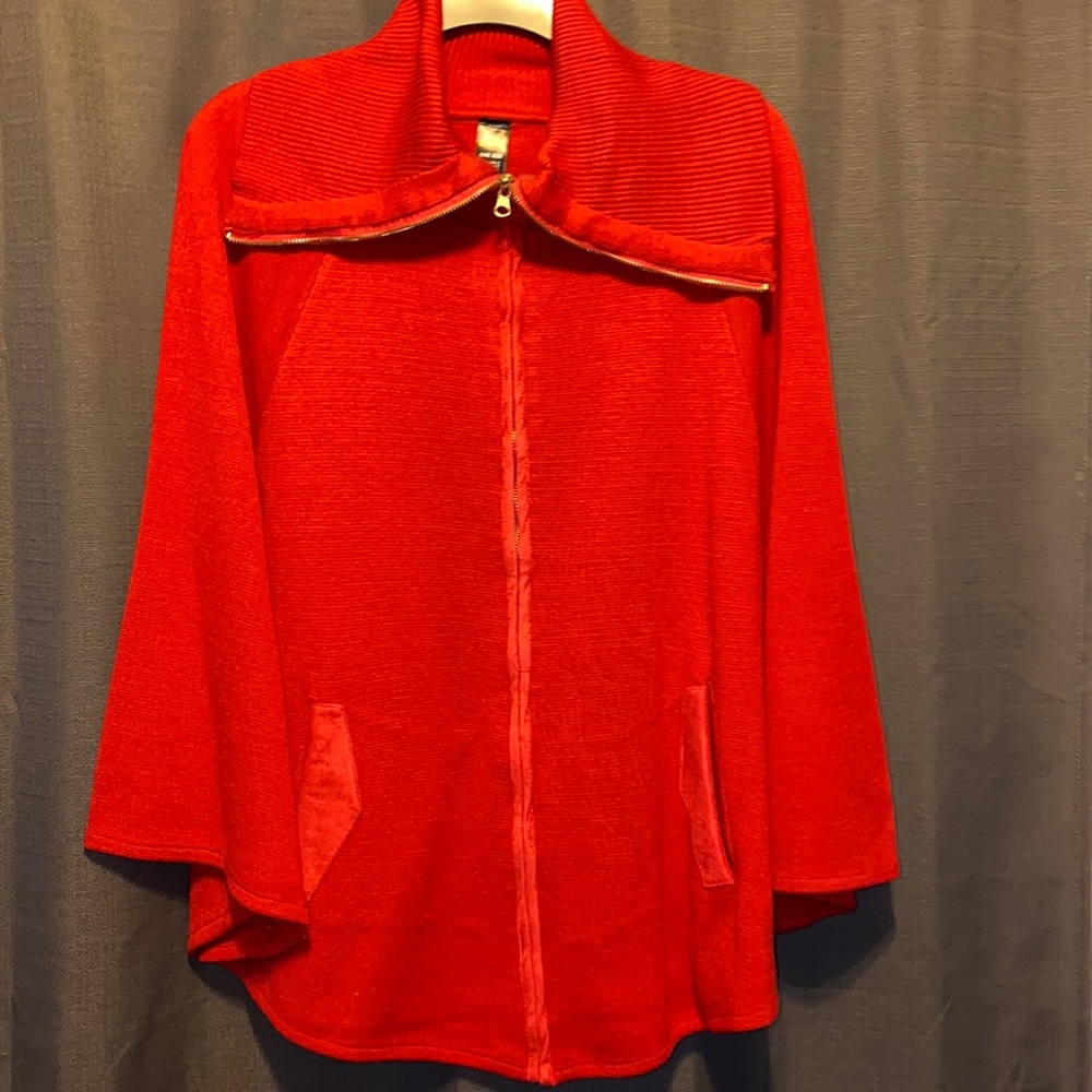 Zip up Shawl